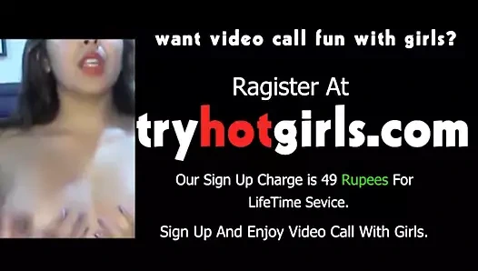 Desi yenge ilk kez net Hintçe ses ile anal çalışıyor