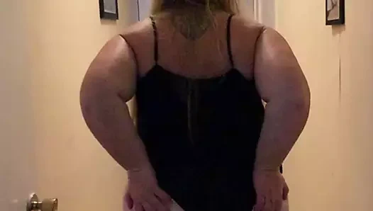 Büyük bir eşek ile Hotttt düzgün vücutlu bbw!