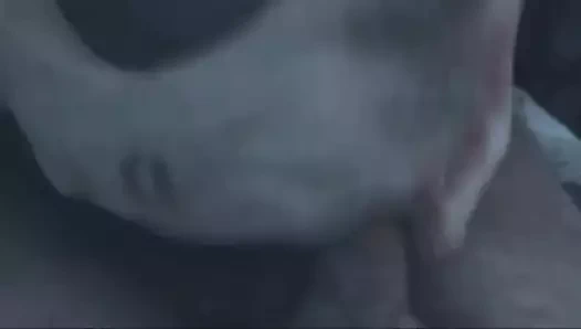 Evelina footjob ile son boşalmak atış