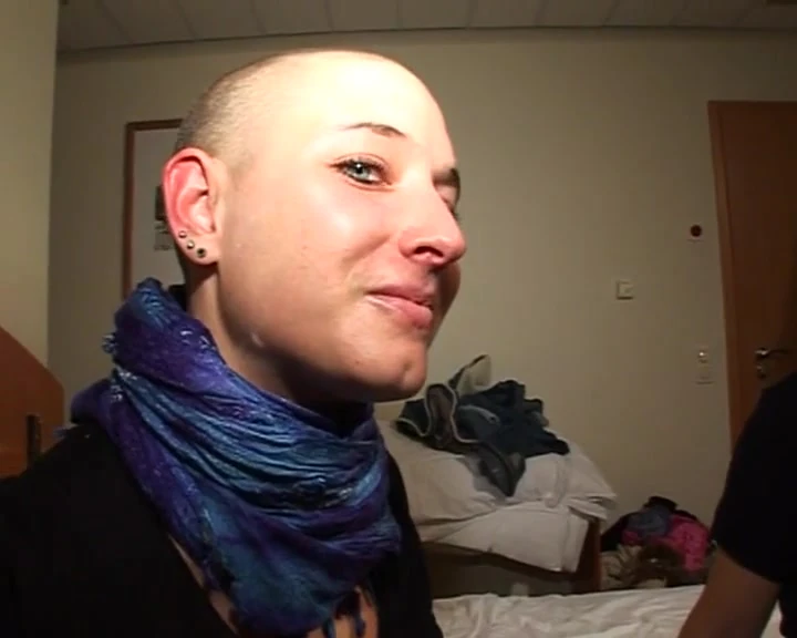 Exclusive real threesome sex with sexy horny German porn actresses