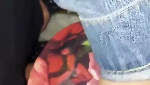 Komsu Karisi Olgun Turbanli Serife'ye Sakso Cektiriyorum