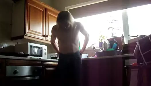 pissing in jeans