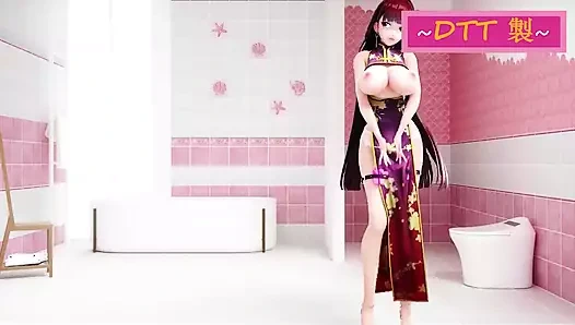 Honkai impact raiden mei soyunma dansı hentai mmd 3d - kızıl saçlı renk düzenleme smixix