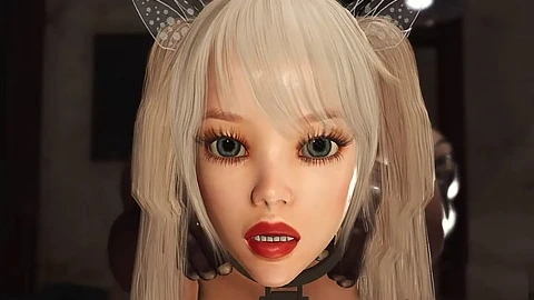 Dik seksi köle gets becerdin tarafından siyah büyük horoz seks makine