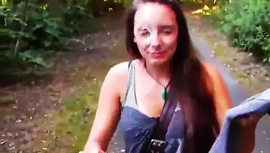 Parkta yürümek....