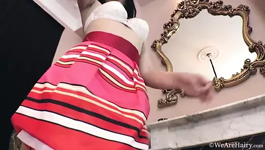 Muhteşem kıllı lika gösterileri bizi ona güzel kıllı kedi