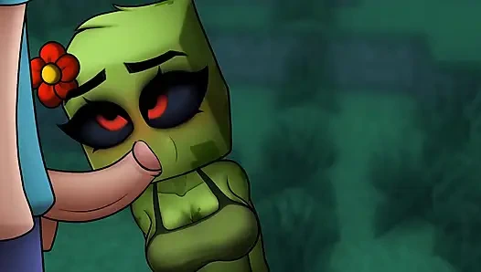 Minecraft azgın zanaat - bölüm 12 - ateşli çıplak cadı ve loveskysanhentai tarafından sakso