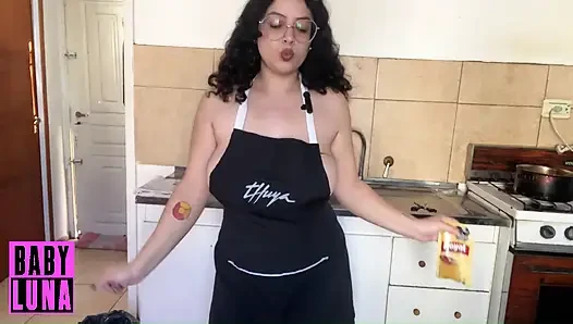 Apron Only Cooking - Flan, Tits & Sweet Mess Part 1