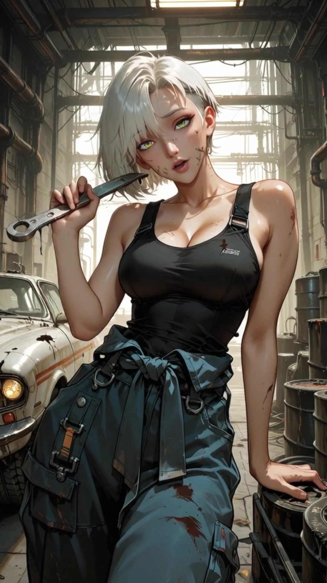 Hot Big Tits Mechanical Teen Rides Her Favorite Client’s Big Cock – AI-Generated Content