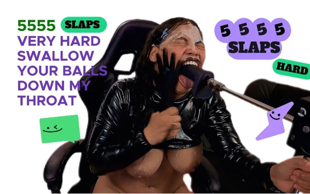 5555 Yüzüme Çok Sert Bir Tavlak Atıyorum Ve Testislerini Yutuyor