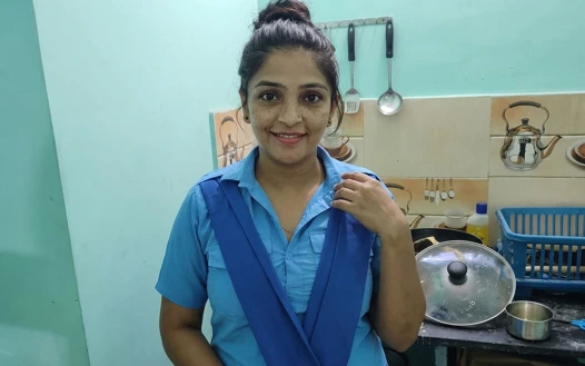 Öğrenci öğretmen mutfakta afire seks Hintçe