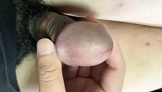 A moan and a little bit of cum