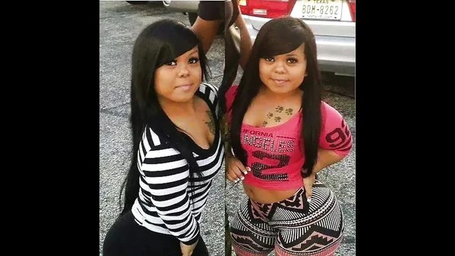 Черные карликовые стриптизерши и шлюхи!