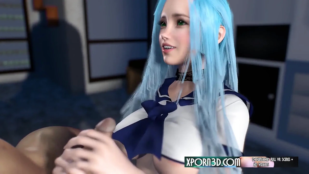 Busty Asian Babe Handjobs and Cumshots - 3D Hentai Japanese