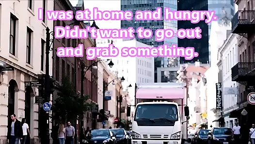 En eğlenceli seks bebeğiyle üç dersli yemek veya seks