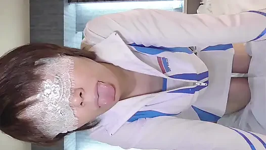 Mayu NO57 Tıraş olunmuş, Derin Boğaz, Dantel Kraliçesi Cosplay, Bant, Sıçrama, Sperm İçme PR