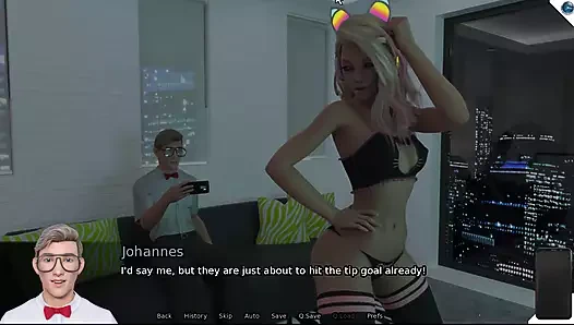 Sexbot Recalibrated 6 Daphne and Myself Done a Live Show and I Cummed All Over Her Face