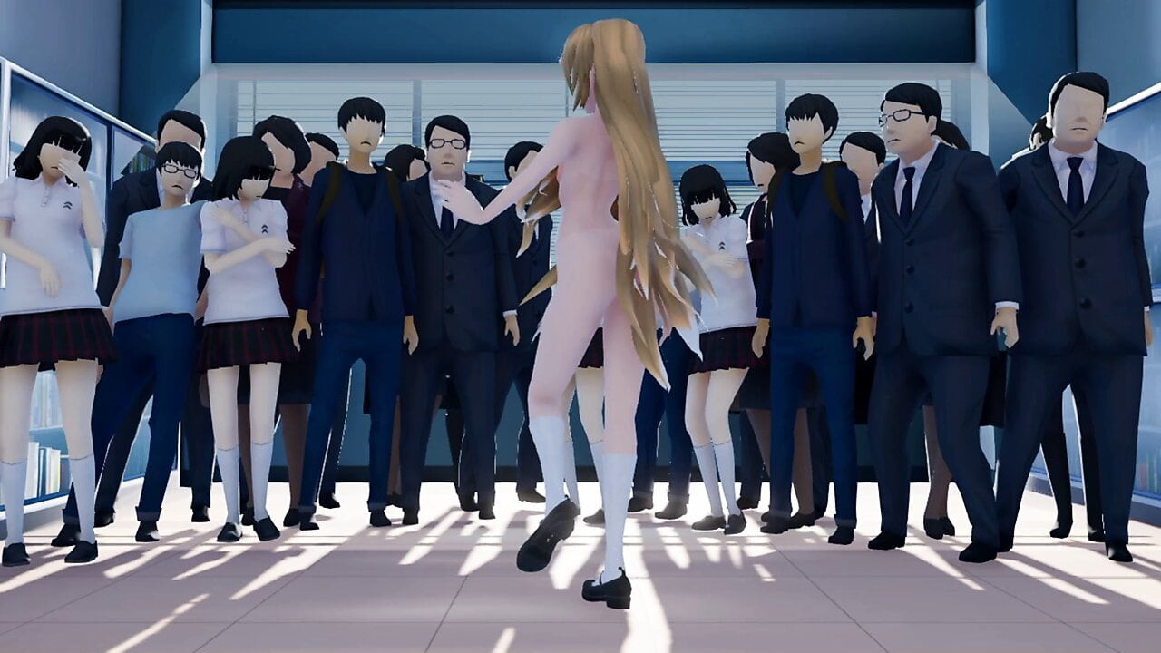 Ateşli olgun öğretmen sınıfının önünde striptiz dansı yaptı