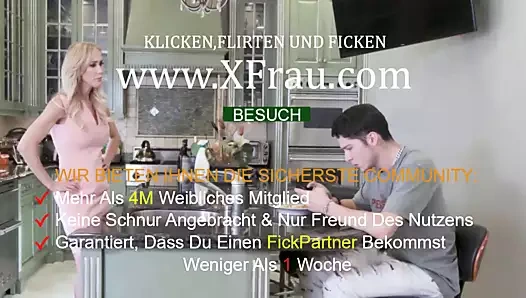 MILF hat Sex mit ihrem Stiefsohn