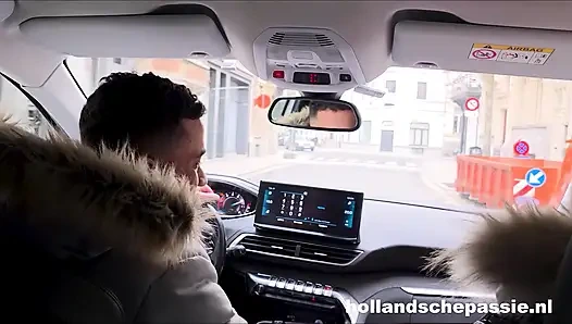 Azgın Hollandalı otostopçu Gaby'yi tavlıyor!