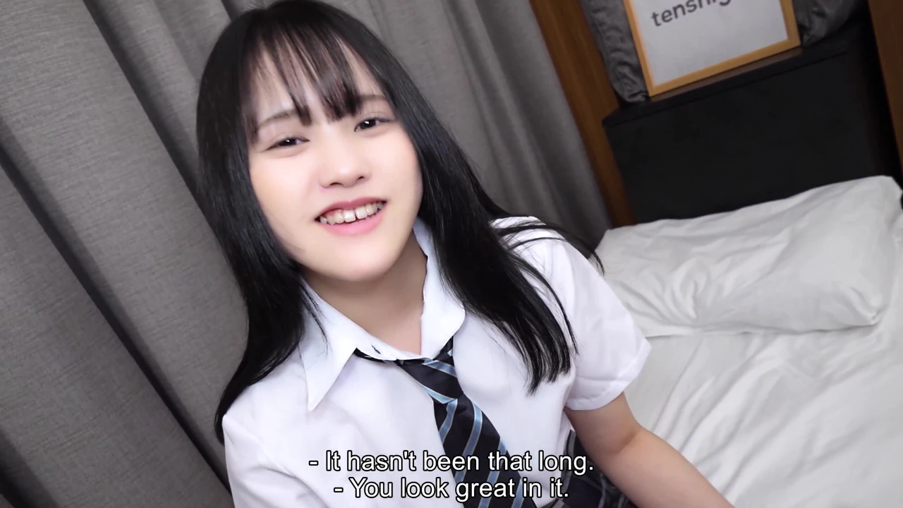 Mei Hotta Wears a Uniform for Us and Then Masturbates While We Watch