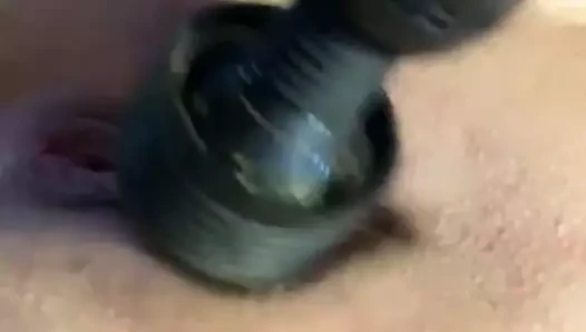 Jersey slutwife jen kullanımları vibratör sırasında anal
