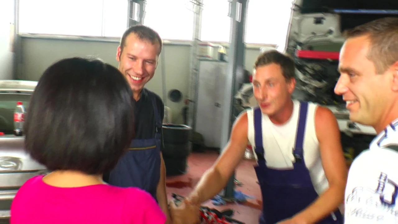 Asian Girl Sucks Many Cocks but Only Takes One in All Holes