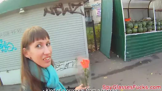 Çekti eurobabe oral olarak memnun içinde pov