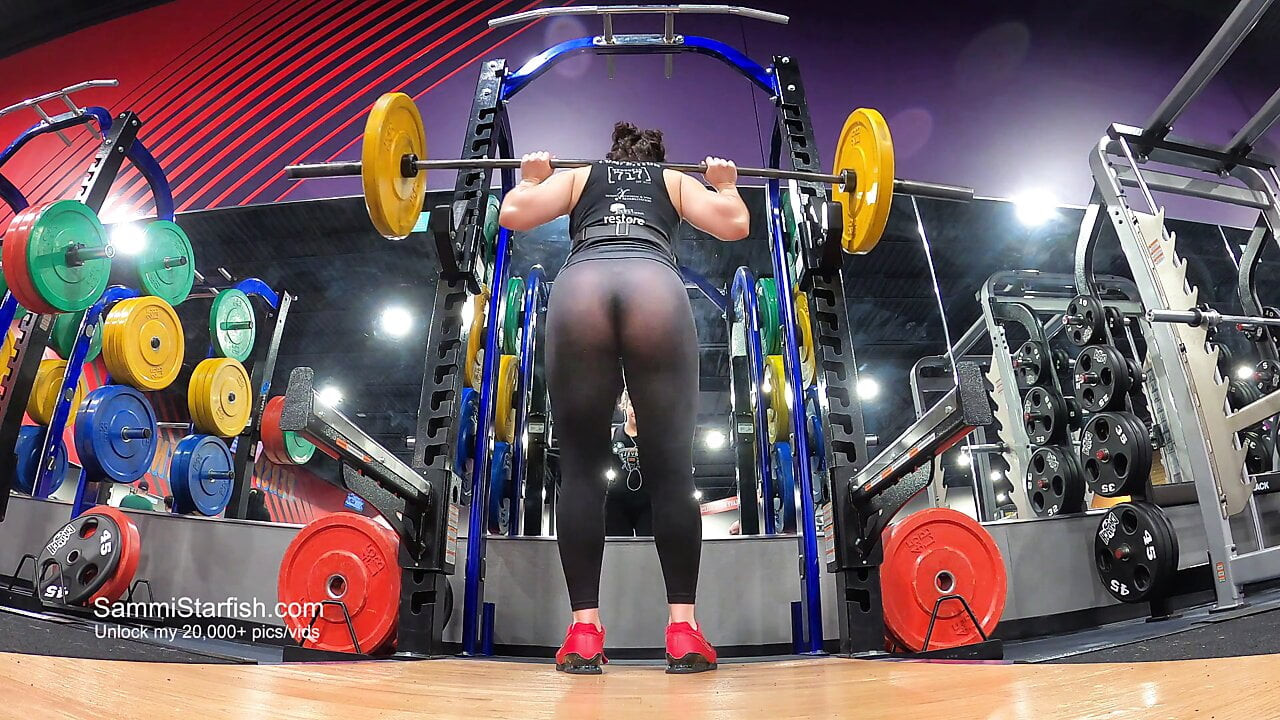 Delicesine şeffaf spor salonu taytı