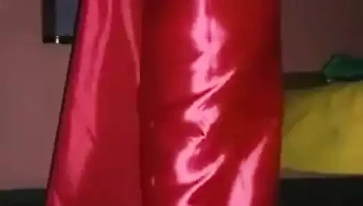 Saten ipek saree bishu crossy 1