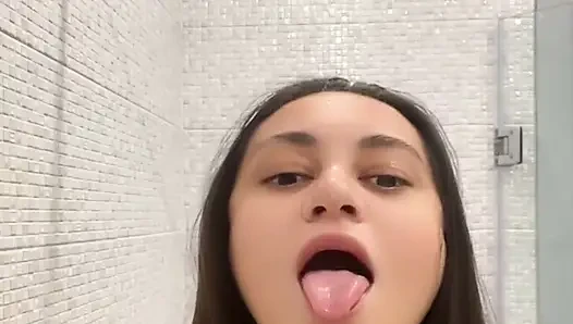 Snapchat duşunda benimle boşal