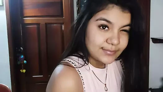 modelando el triquini sexy