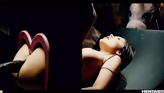 Gerçek hayat hentaied - Gloryhole - mary bambola canavarlar tarafından çift penetrasyon var