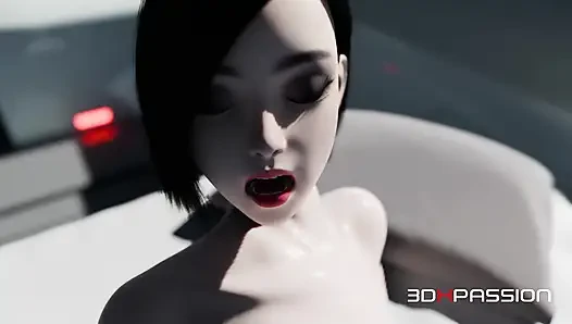 Sıfır g g ve anal orbital istasyonu japon echo geri boşalmadan önce uzayda sert sikiliyor
