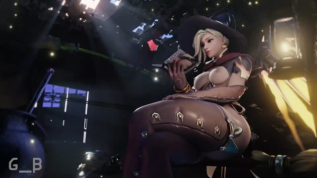 Mercy üstsüz okuma keyfi