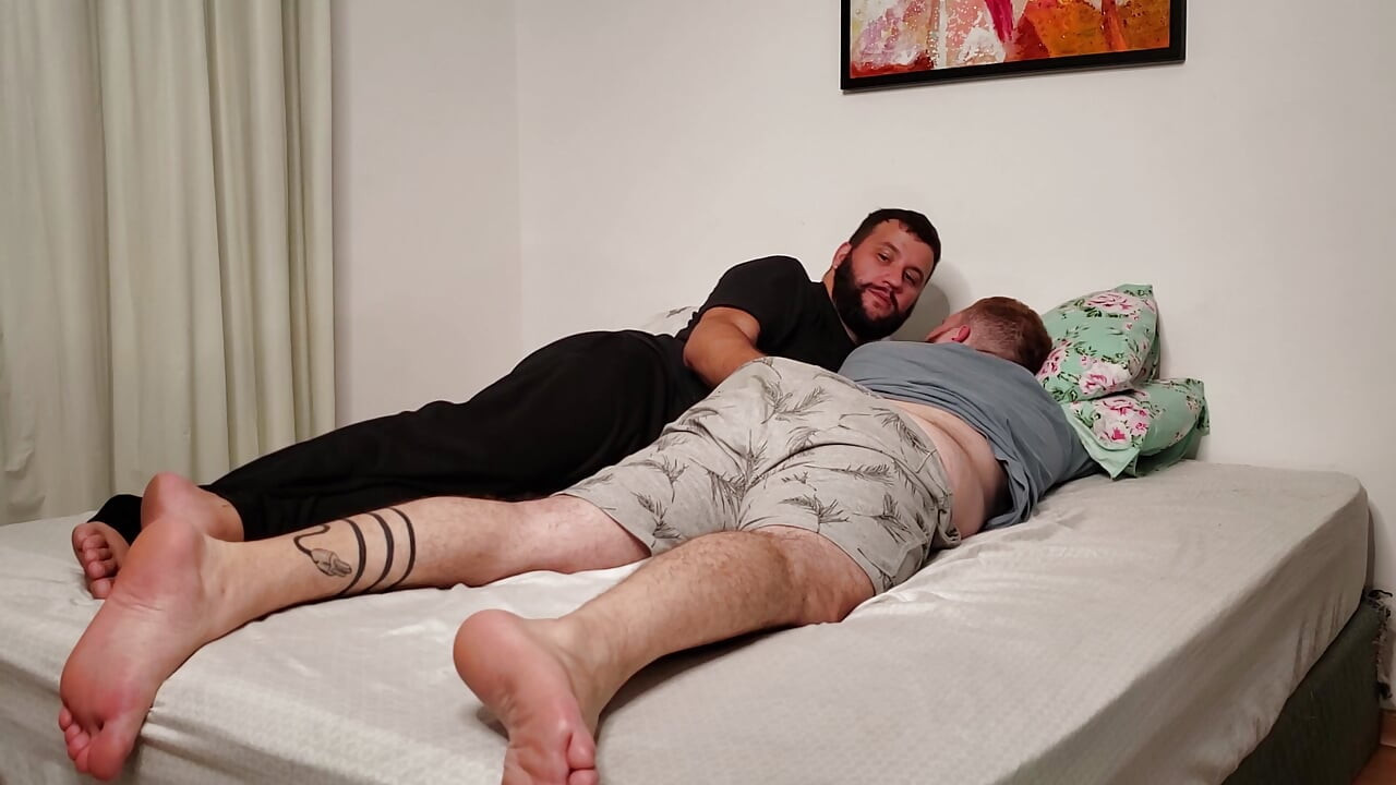 Ayı çift, içine boşalıyor, dölleme