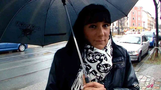 Alman milf içinde deri tozluk seçilmiş yukarı ve becerdin üzerinde the sokak