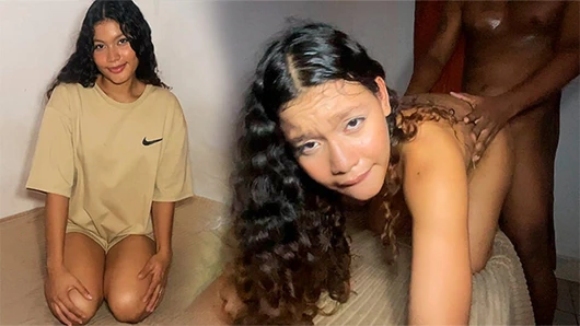 Sevimli minyon bütün gece sikilmeyi seviyor