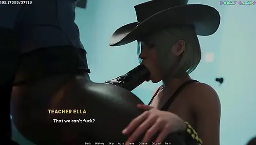 Shamandev'in arzu gölgeleri - kız arkadaşım, öğretmenim ve üvey kız kardeşim için aynı büyük zenci 64