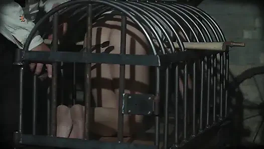 Kafesteki sarışın bir hizmetçiye ne yapılır