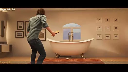 Heather'ın evi - #2 foxie2k tarafından biraz pasta yiyor