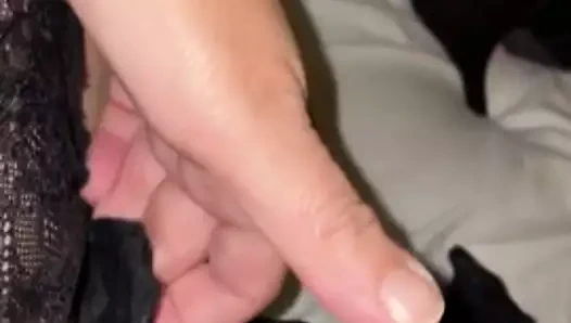 Kirli cüruf oynama ile kedi içinde çorap