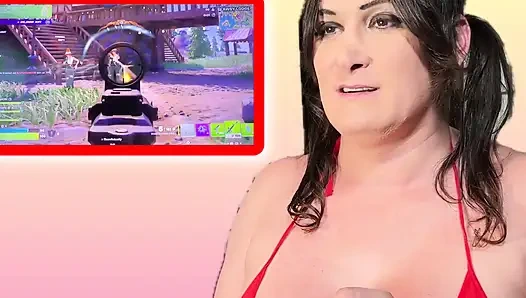 Cali Fauna bir video oyunu maçı kaybediyor ve götten ödüyor