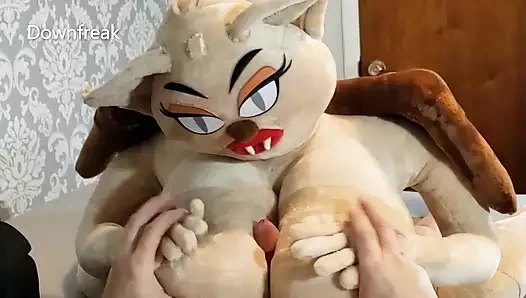 Succubus batgirl peluş seks bebeği ile ilk kez