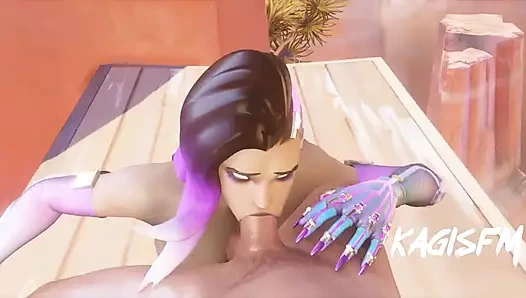 Sombra elinden gelenin en iyisini yapmaya çalışıyor