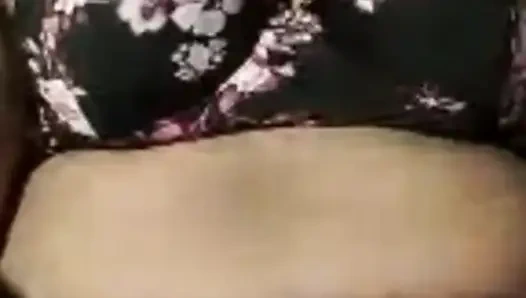 desi chubby wife masturbating on video call