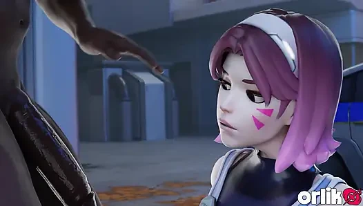 D.va - pop star sözleşmesi büyük zenci yarağı 3 boyutlu overwatch porno