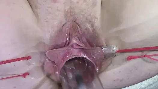 11 Uzağa Yayılmış Vajina Yakın Çekim, Lambayla 1000 Watt Seks