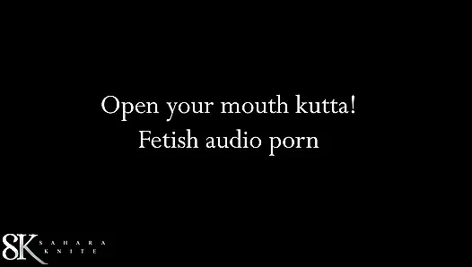 Ağzını aç kaltak!