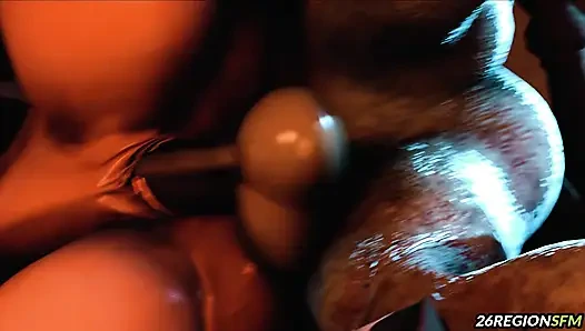 Marie ve Honoka dörtlü seks yapıyor